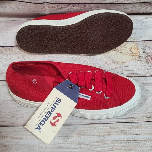 Superga Platform Unisex 2750 Cotu Classic Shoes Lace Up Size US 6/ EU 36 - Picture 1 of 4